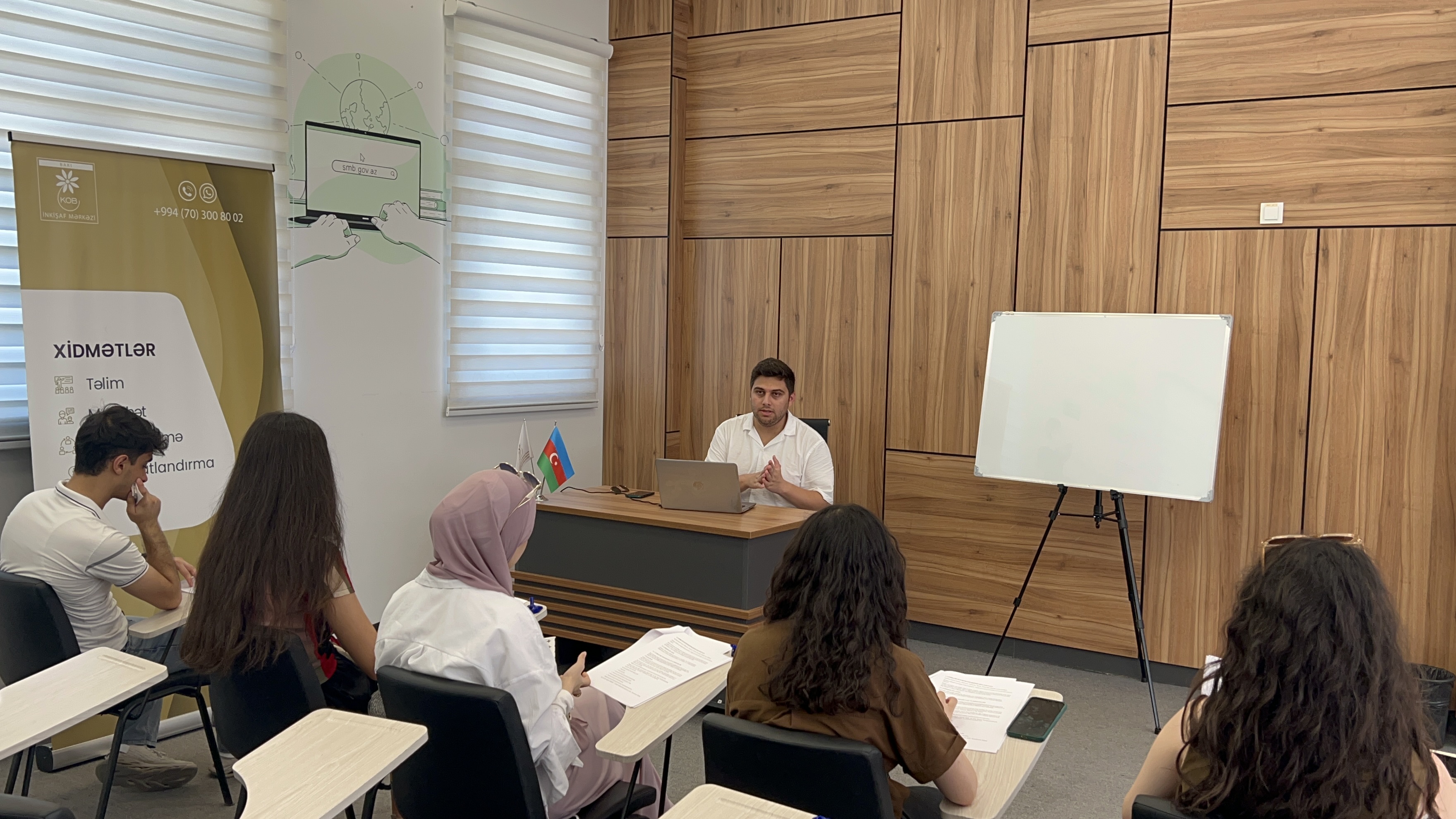 "Biznes plan necə yazılır?" mövzusunda növbəti təlim keçirilib.