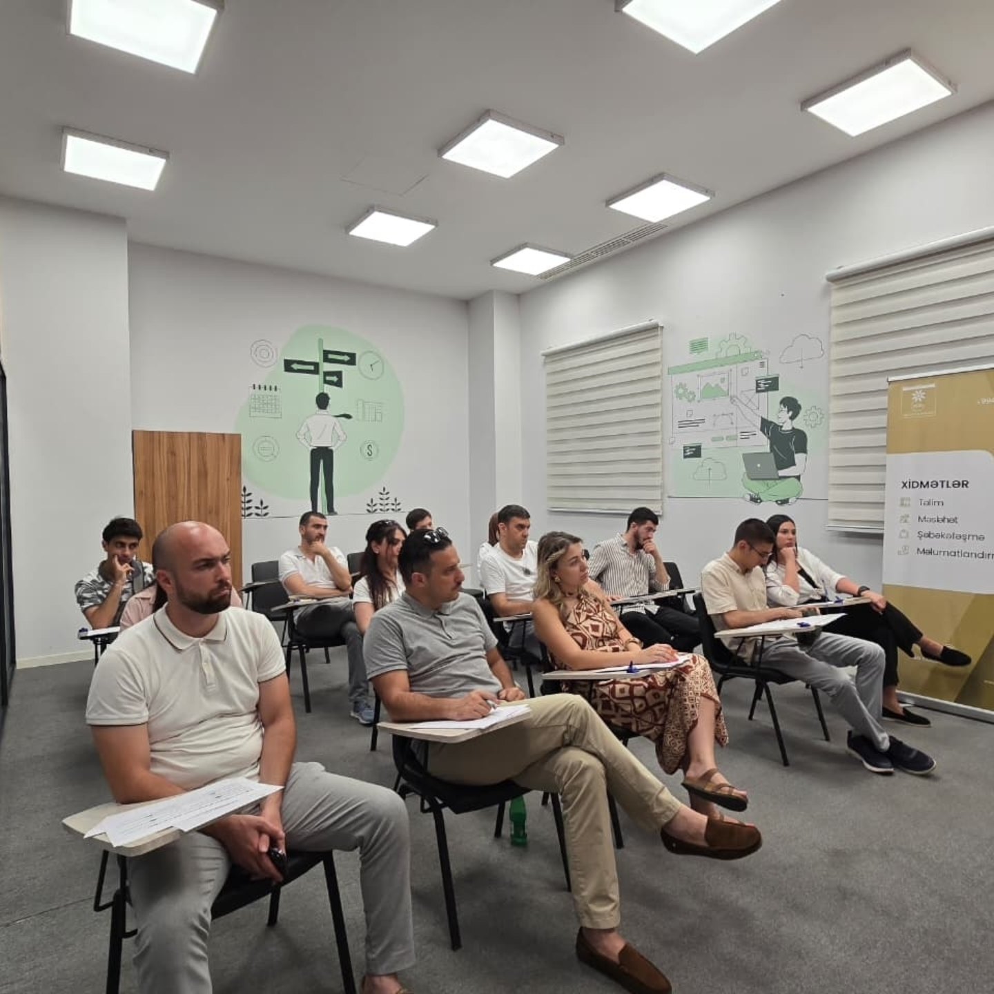"İnvestorlarla iş: Angel İnvestorlar və Venture Capital" mövzusunda növbəti təlim keçirilib.