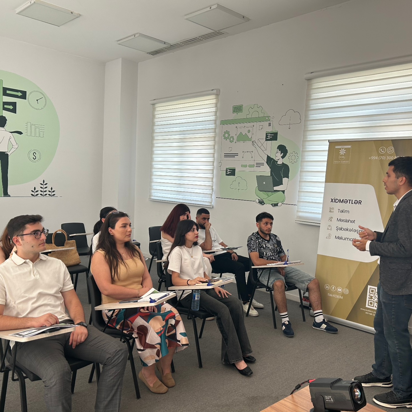 "Marketinq layihələrinin effektiv idarəedilməsi" mövzusunda növbəti təlim keçirilib.