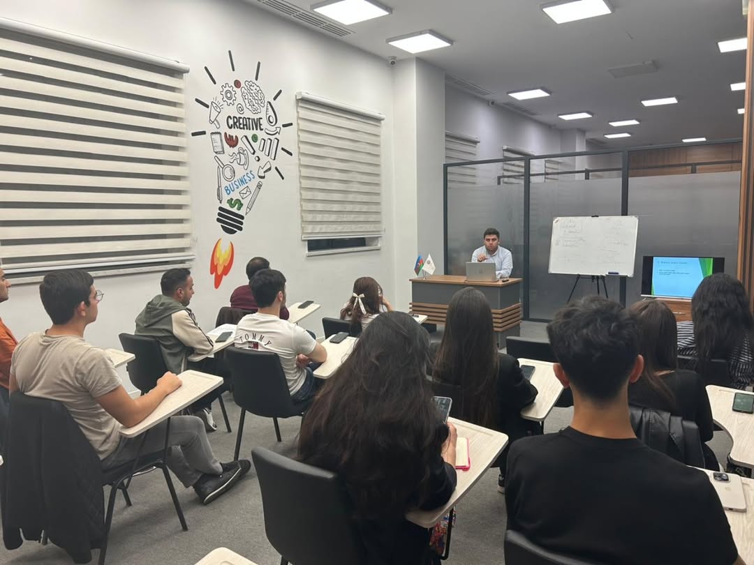 İnnovativ biznes plan formaları mövzusunda növbəti təlim keçirilib.